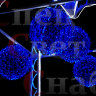 Светодиодная фигура к новому году Новогодний шар 1м Фиолетовый