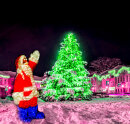 Световая фигура "Дед Мороз в синих сапогах"