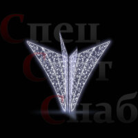 Светодиодная стела "Факел" 2,1 м Белая
