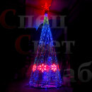 Большая Уличная Ёлка 5 м "Кремлевская" с макушкой Звезда