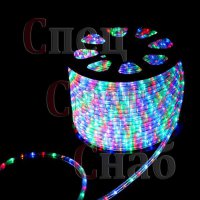 Cветодиодный дюралайт разноцветный. 11мм. Фиксинг.